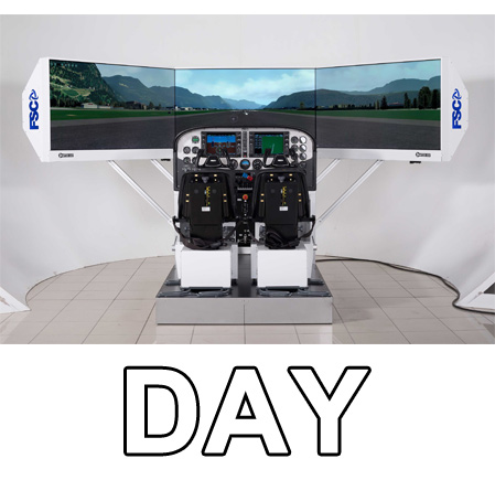 General Aviation Simulator 2P (1DAY-RENT)
