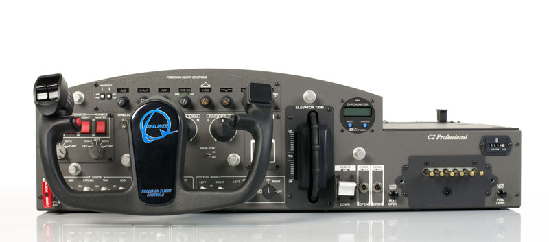 Cirrus II pro Flight Console with 737 Yoke