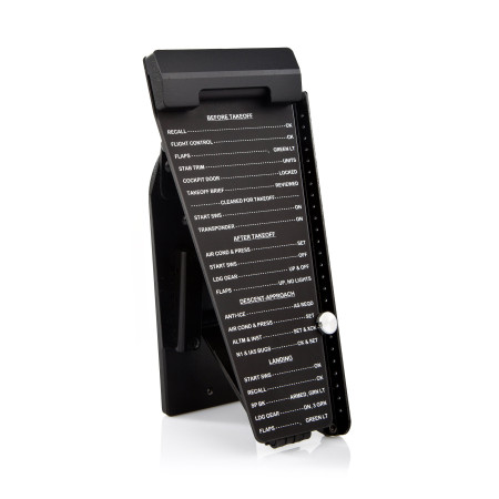 B737 Yoke Wheel Chart Holder - Clipboard