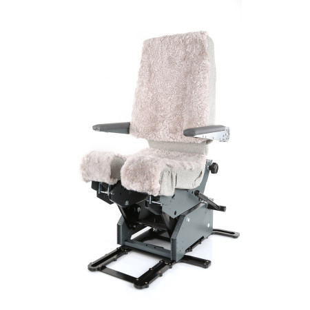 B737 Seat with J-Rails, CPT
