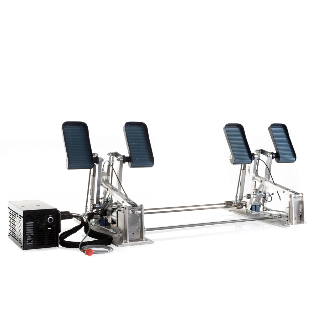 A320 Base+Rudder Pedals with Control Loading
