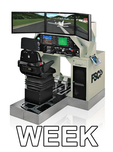General Aviation Simulator 1P (1WEEK-RENT)