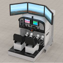 MTGS C172 Simulator FSTD X-Plane/Visual 2 Seats CTRL Load