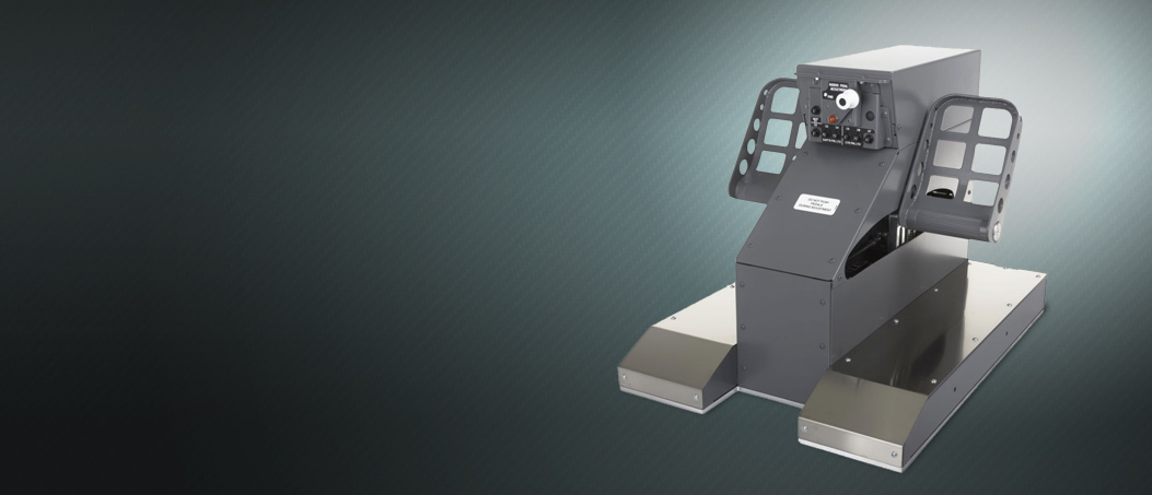 B737NG PRO rudder pedals upfloor - CPT Side