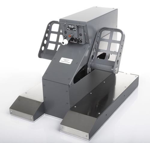 B737 PRO rudder pedals upfloor - FO side