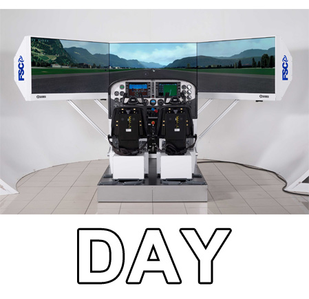 General Aviation Simulator 2P (1GIORNO-NOLO)