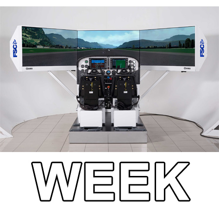 General Aviation Simulator 2P (1WEEK-RENT)