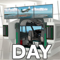 B737NG type simulator 2P/4K UHD (1DAY-RENT)