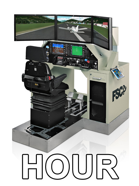 General Aviation Simulator 1P (1HOUR-RENT)