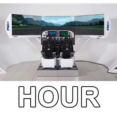General Aviation Simulator 2P (1HOUR-RENT)