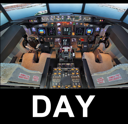 B737NG type simulator 2P/2K (1DAY-RENT)