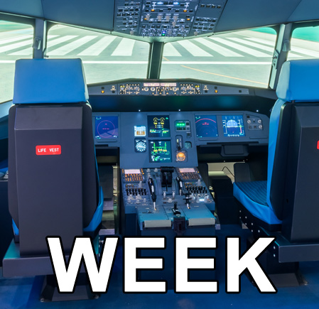 A320 type simulator 2P/2K (1WEEK-RENT)