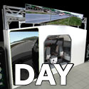 B737NG type simulator 2P/2K projection (1DAY-RENT)