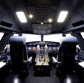 A320 FULL PROJECTION COCKPIT