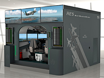 737NG Airport Educational Simulator 2K, 2 seats, CTRL load