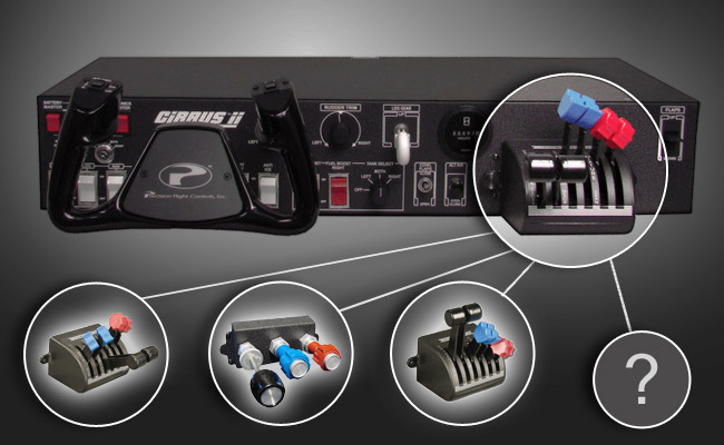 Cirrus II Flight Console with Beechcraft Yoke