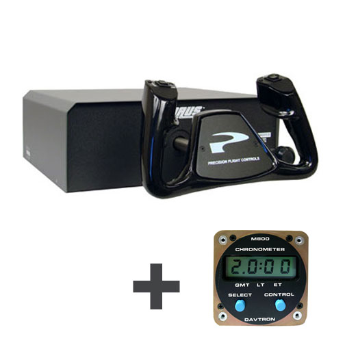 Cirrus Beech Yoke Usb with Clock