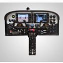 Hybrid C172S G1000 - Baron58 G1000 cockpit simulator with Dual Yoke Linked.