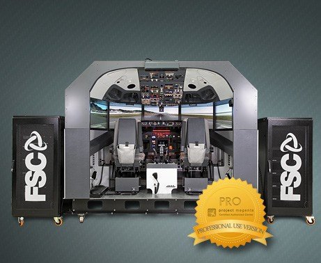 Симулятор 737NG, вид 7 ° 2K 180 °