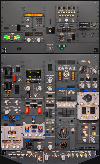 737NG Overhead Panel