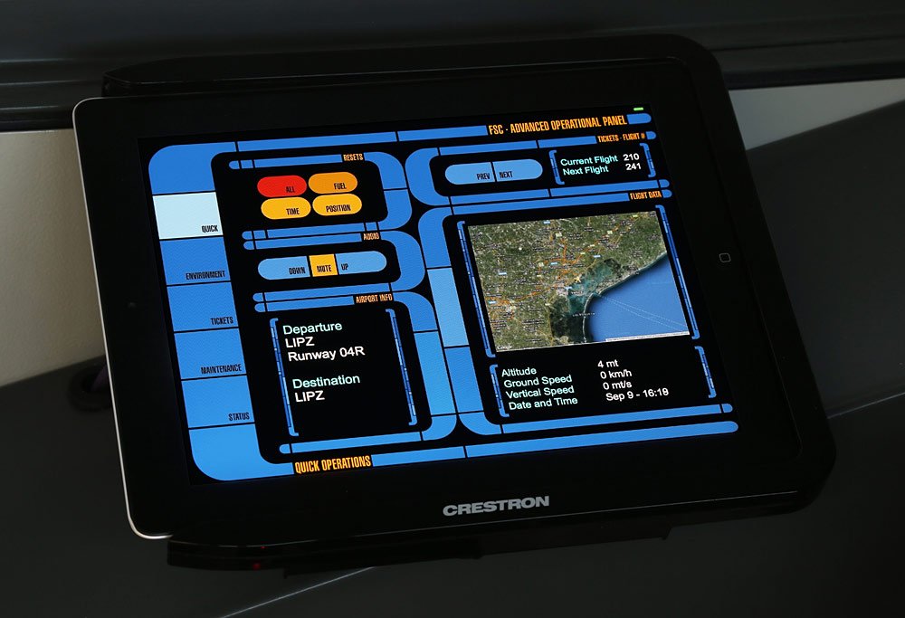 FSC B737 AOP QUICK PANEL 