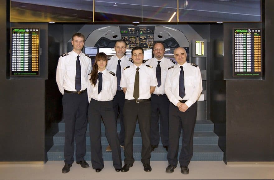 FSC B737 AES airport educational simulator crew