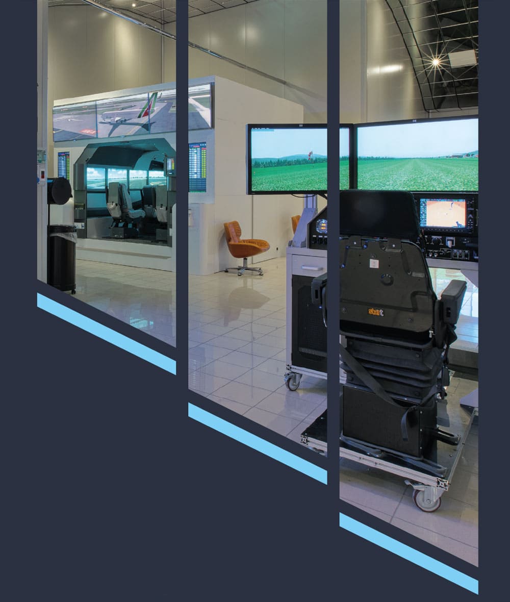 FSC filght simulator center show room training demo