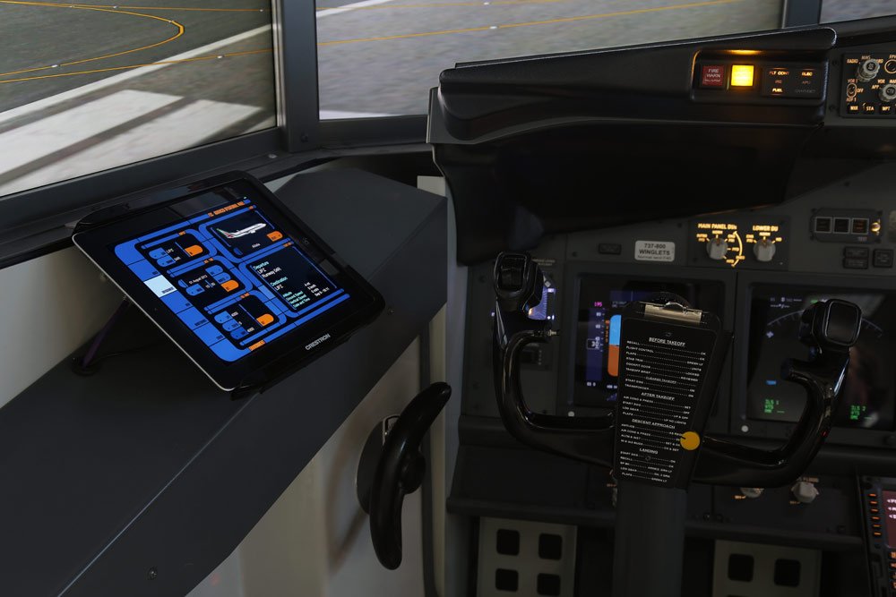 FSC news AOP inside the cockpit