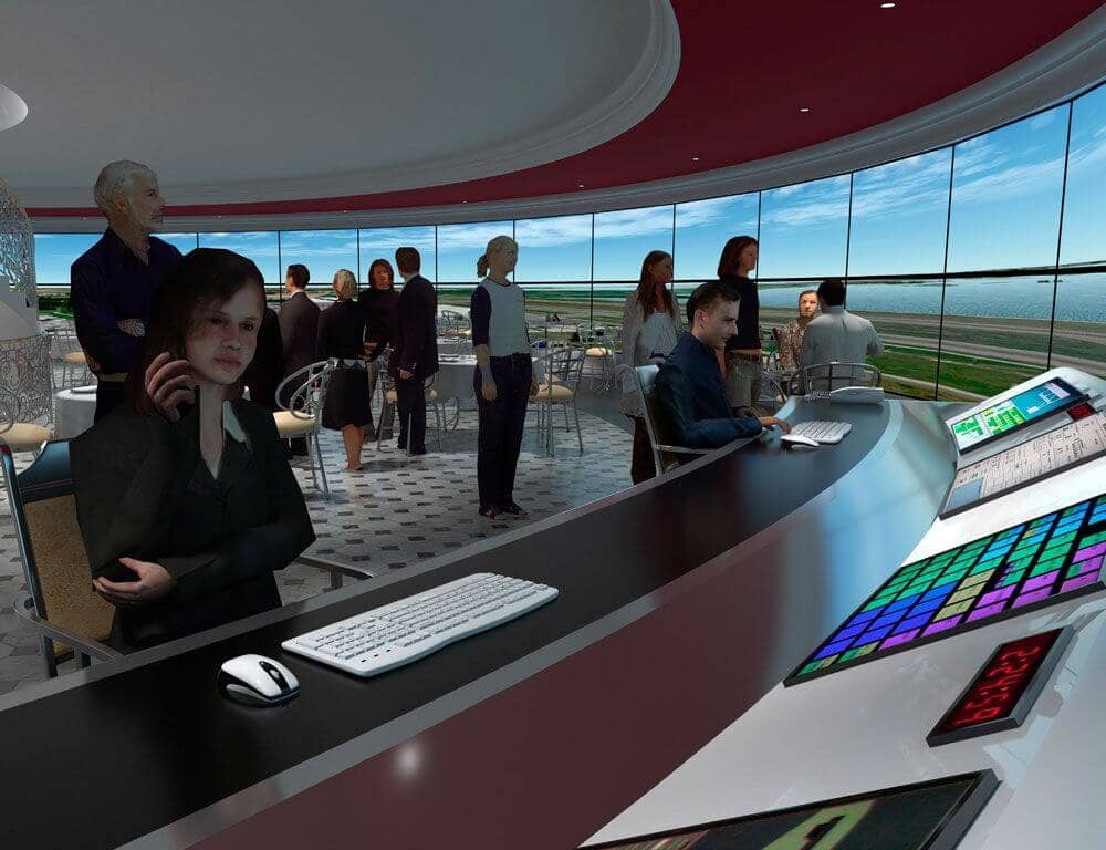 FSC IAMS Interactive Airport Multiplatform Simulator Air Traffic Control guests