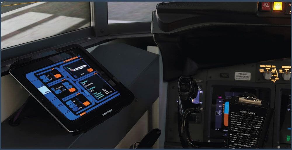 FSC IAMS Interactive Airport Multiplatform Simulator Advanced Operational Panel detail