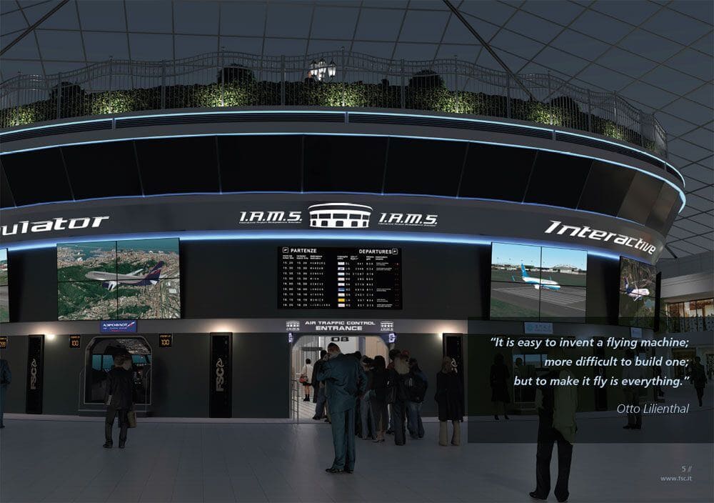 FSC IAMS Interactive Airport Multiplatform Simulator external view