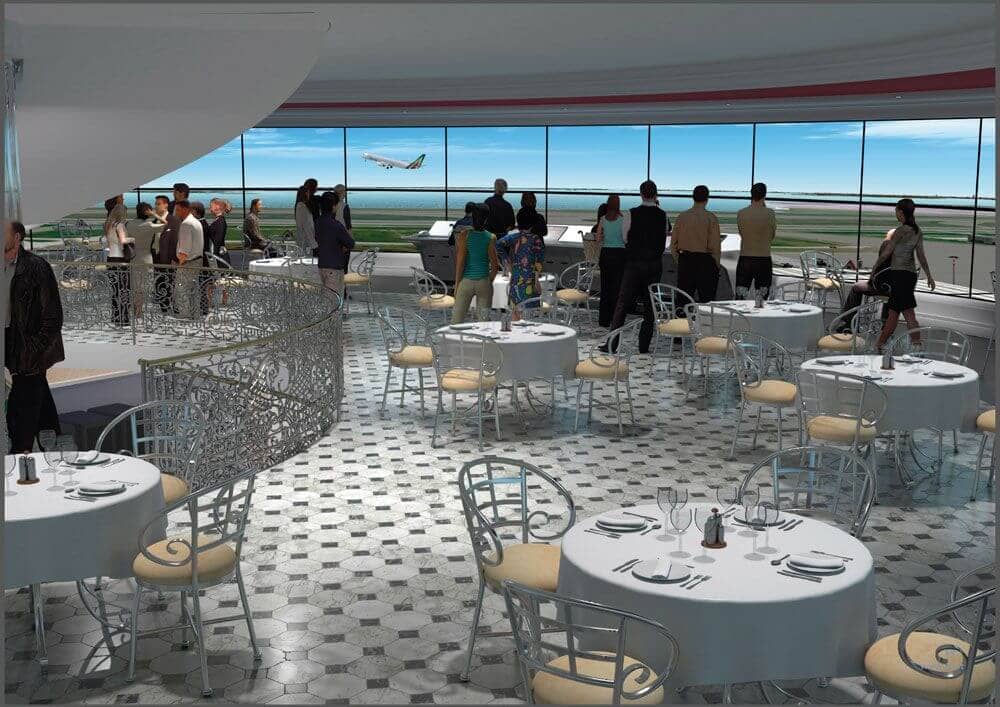FSC IAMS Interactive Airport Multiplatform Simulator restaurant