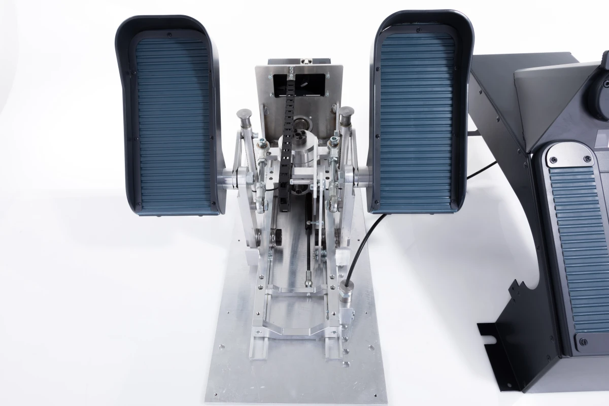 FSC A320 rudder pedals above fo internal mechanism