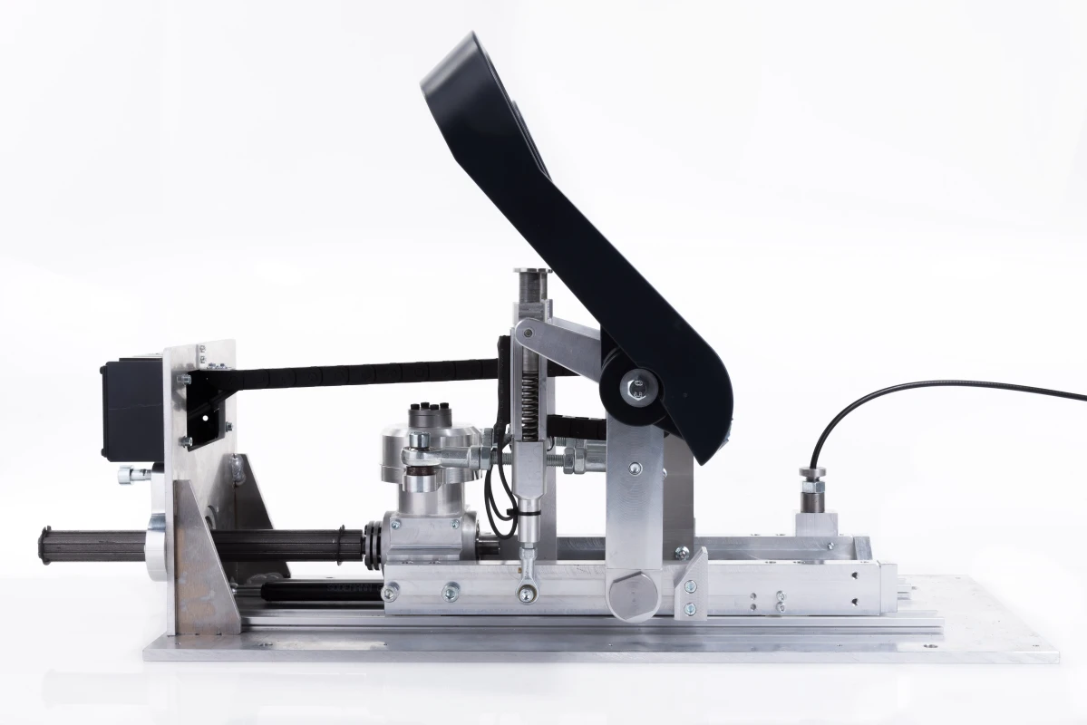 FSC A320 rudder pedals above fo lateral view with mechanism