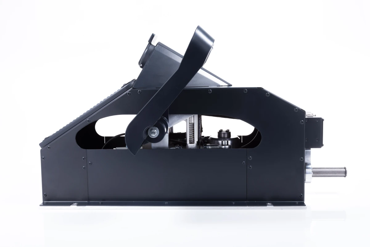 FSC A320 rudder pedals cpt above backward lateral view