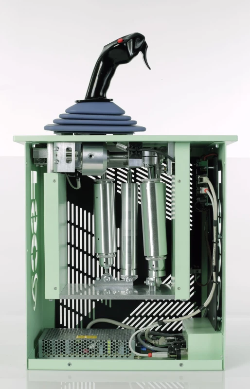 FSC A320 sidestick pro passive internal mechanism captain lateral view