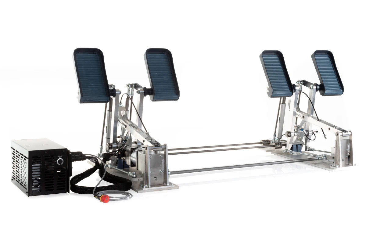FSC A320 turnkey professional simulator control loading rudder pedals