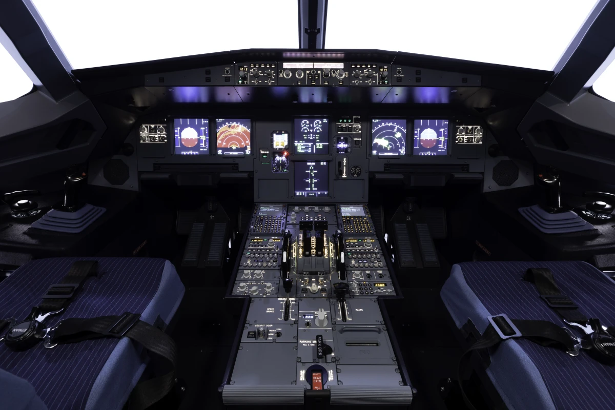 FSC A320 turnkey professional cockpit advanced flight model