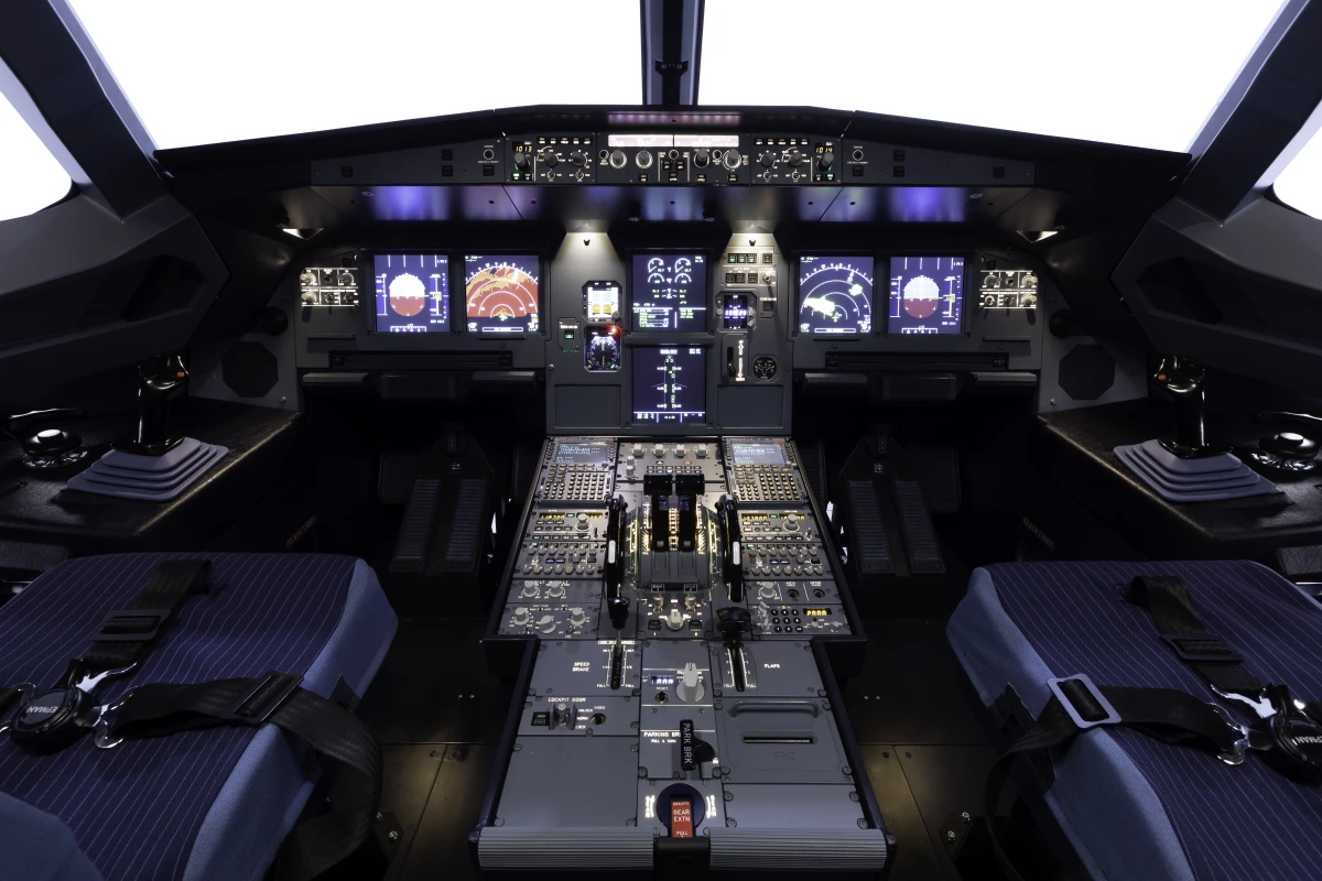 FSC A320 turnkey professional simulator mip lights