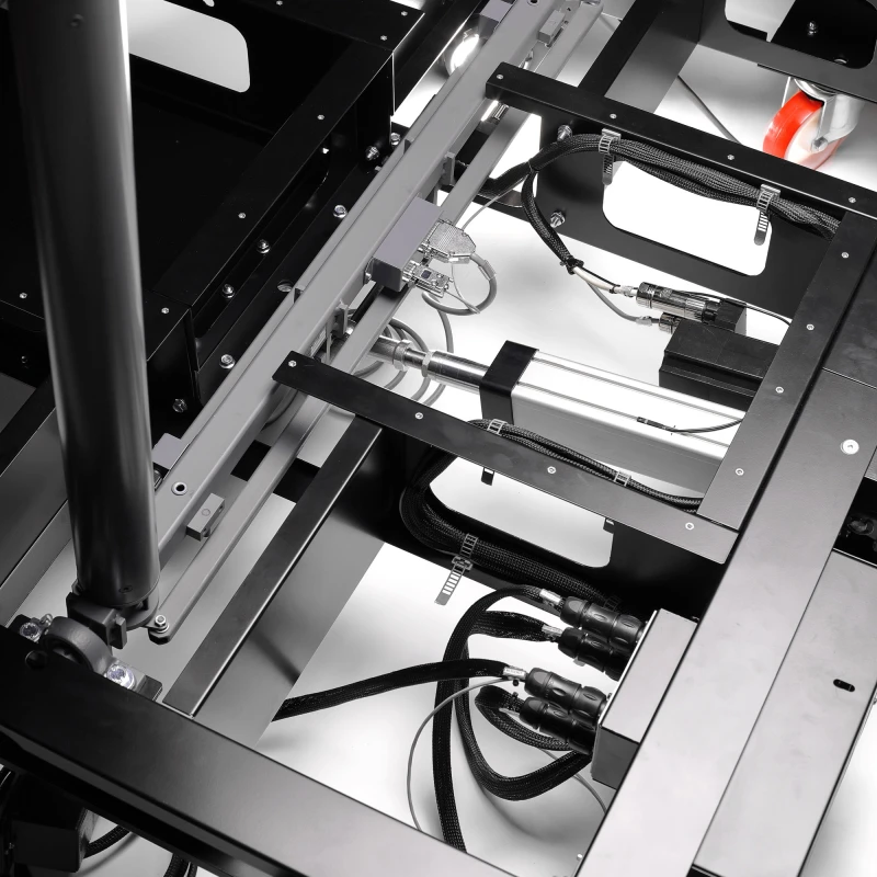 FSC B737 floorstand and control loading total top rear