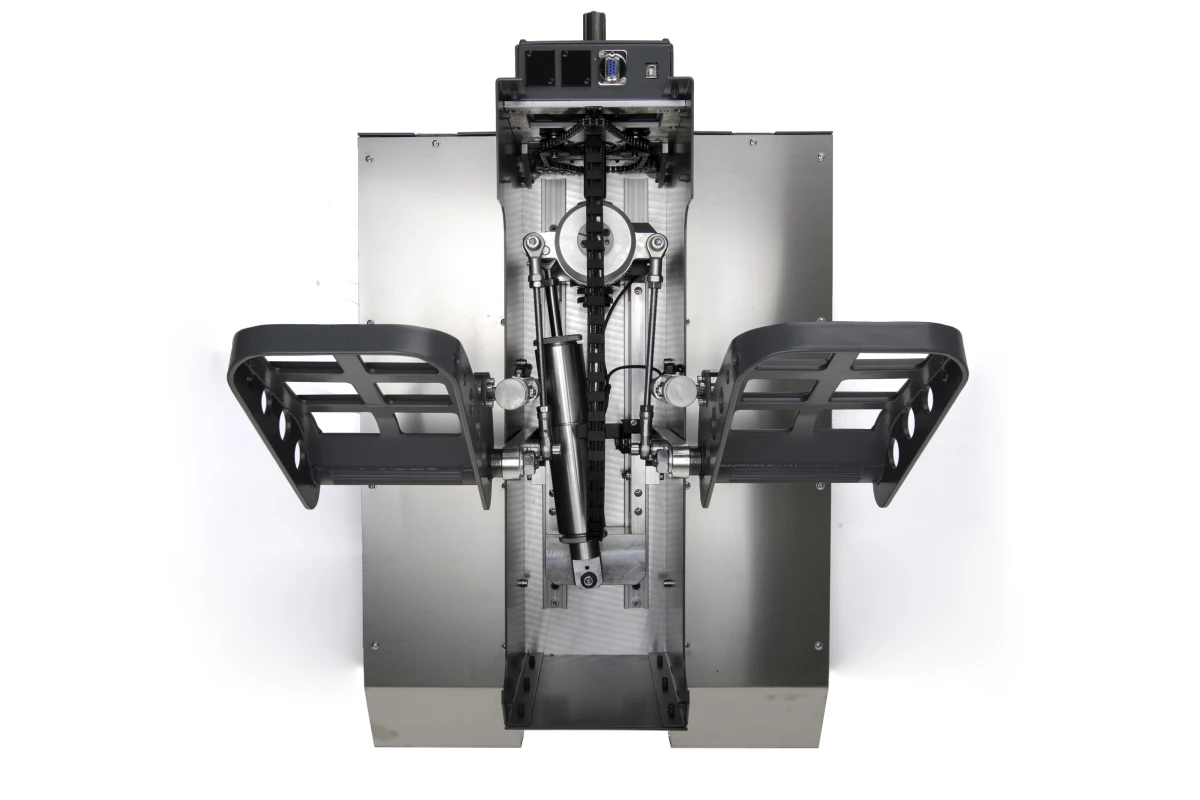 FSC B737 rudder pedals captain side top view