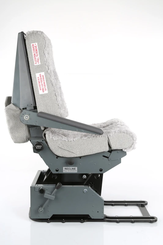 FSC B737 seat with jrails cpt armrest down