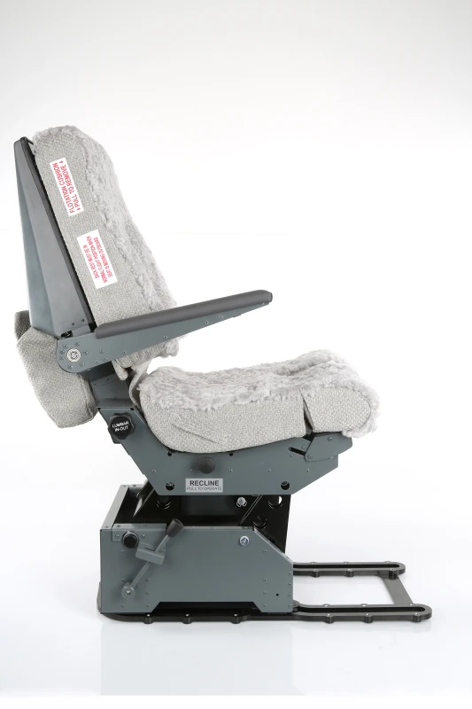 FSC B737 seat with jrails cpt inclined backrest