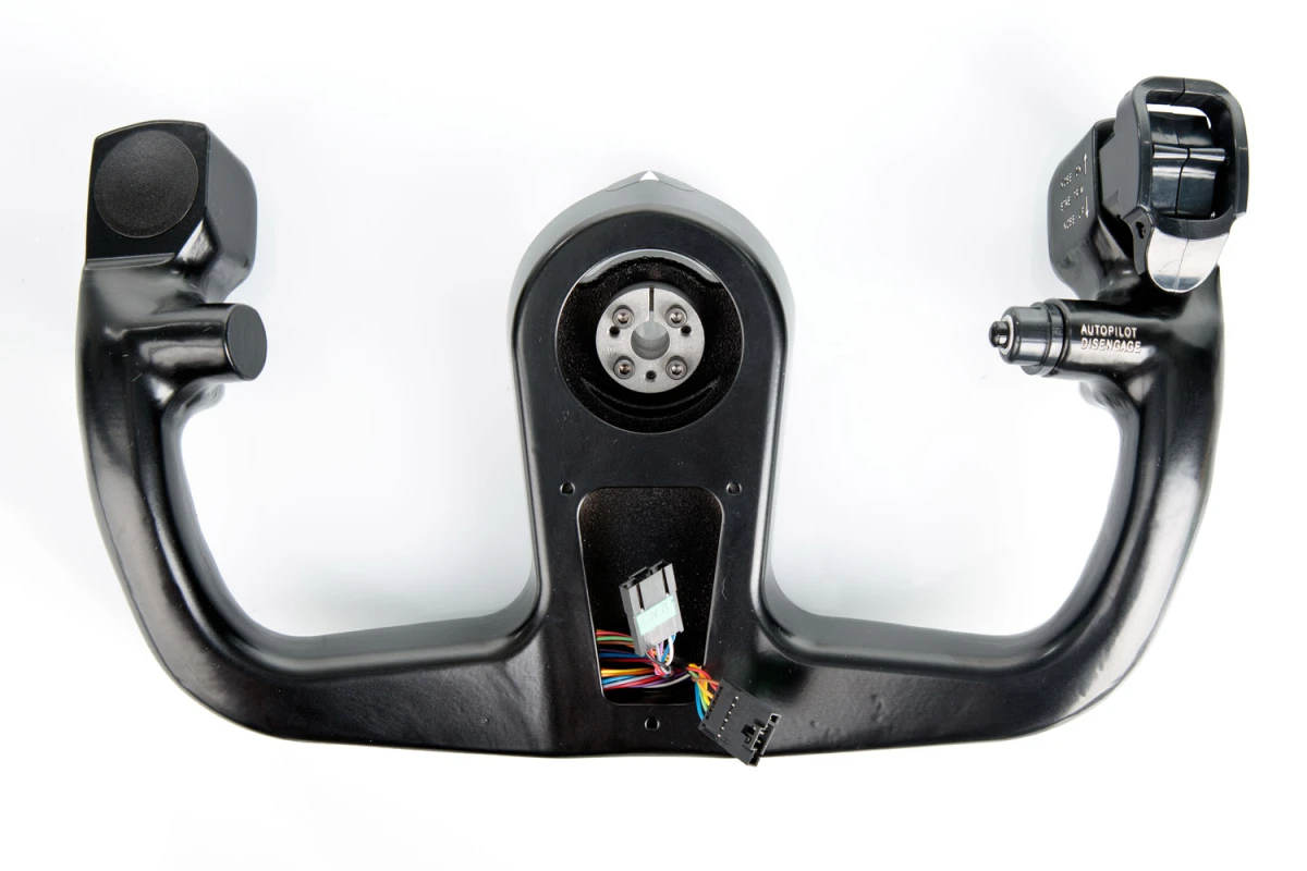 FSC B737 Yoke Control Wheel FO Self-loking unit installed
