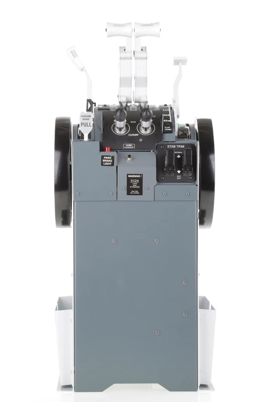 FSC B737MAX TQ metal pro motorized front