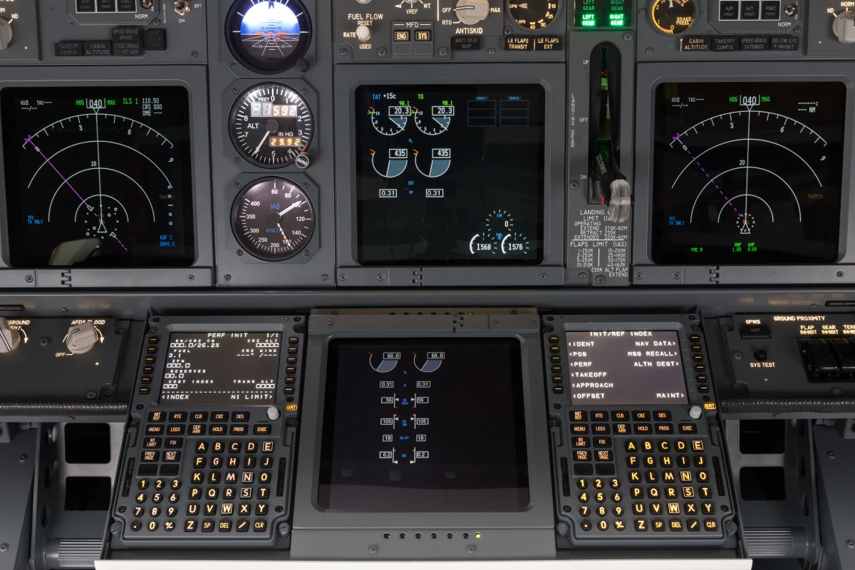 FSC B737NG MIP pro with upper and lower EICAS