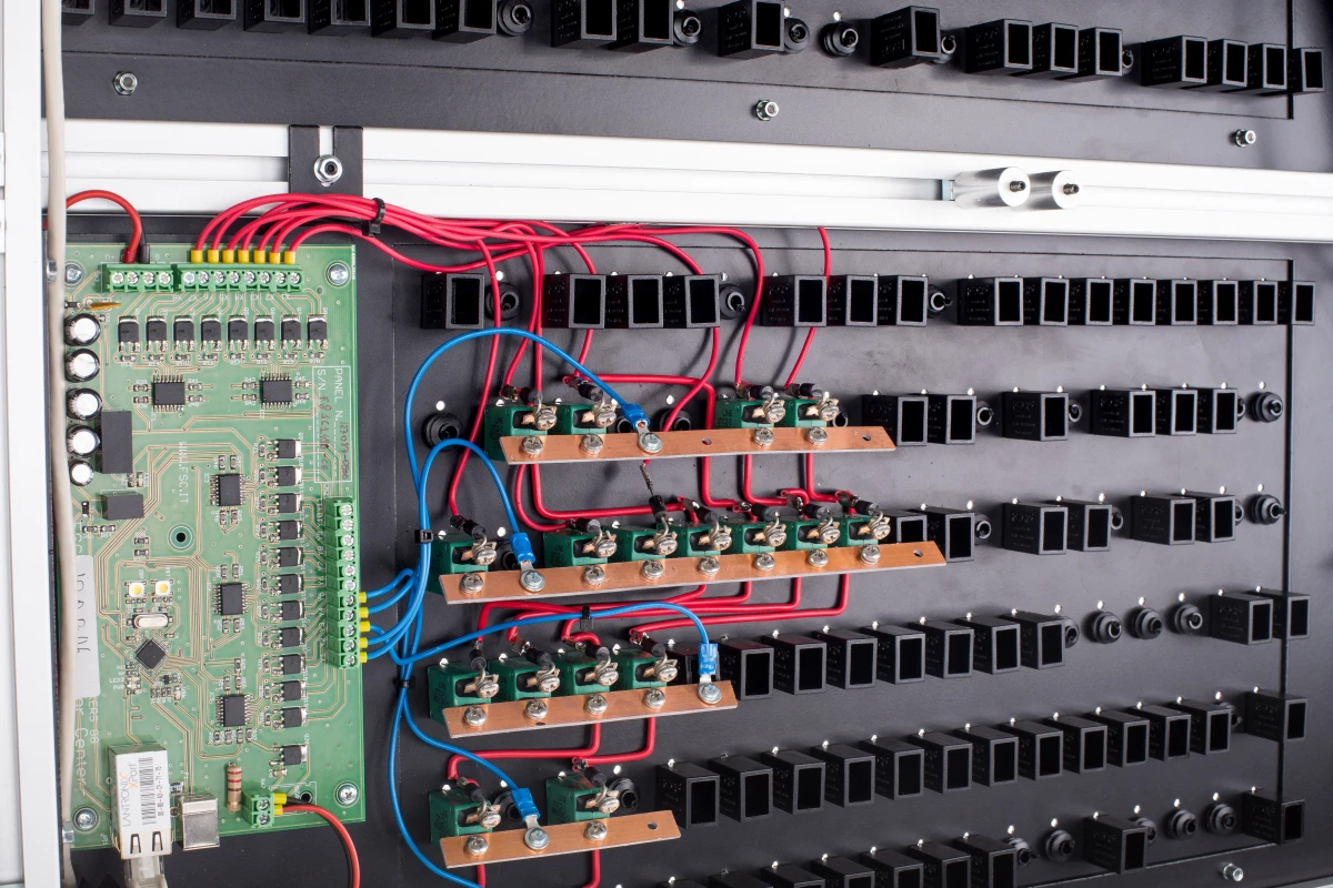 FSC B737NG Circuit breakers wall first officer side cabling internal