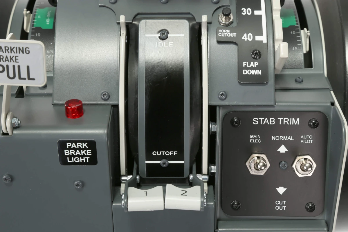 FSC B737NG Throttle Quadrant metal Semi-PRO engine levers cutoff