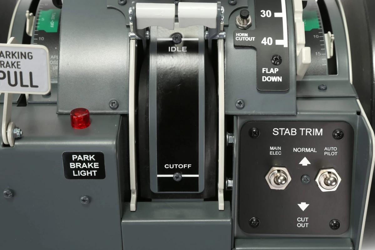 FSC B737NG Throttle Quadrant metal Semi-PRO engine levers idle