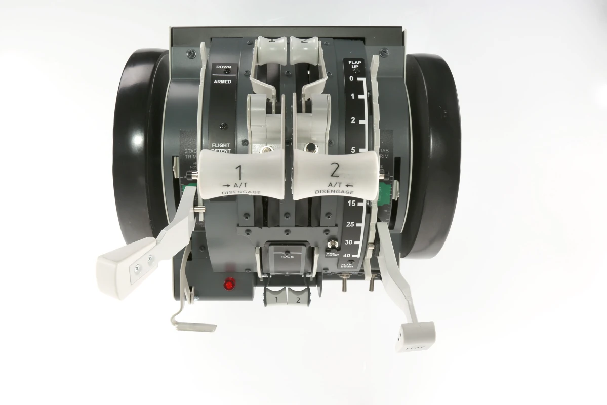 FSC B737NG Throttle Quadrant metal Semi-PRO top view